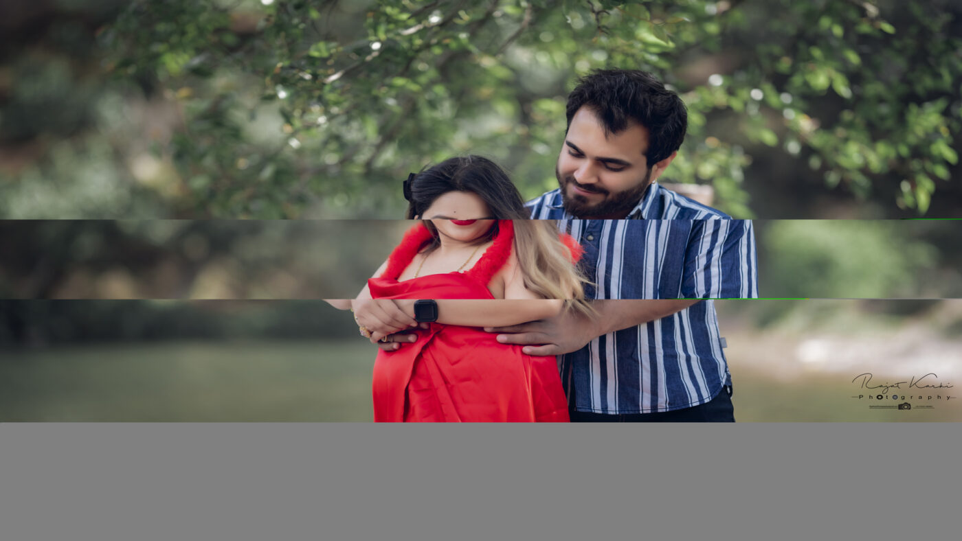 couple picture near lake